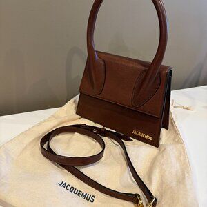 JACQUEMUS Brown La Montagne 'Le Grand Chiquito' Bag
